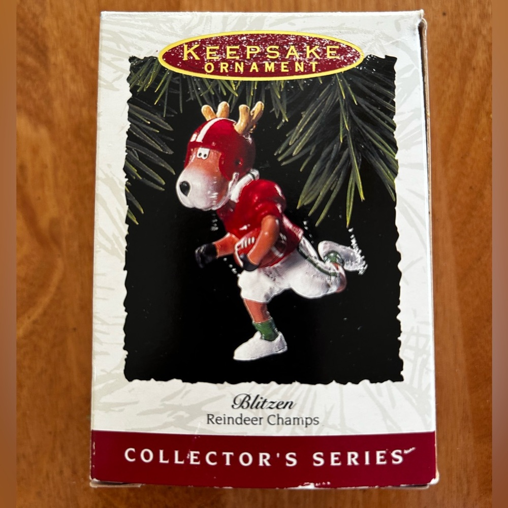 Hallmark Keepsake Ornament Blitzen #93 Reindeer Champs BNWT